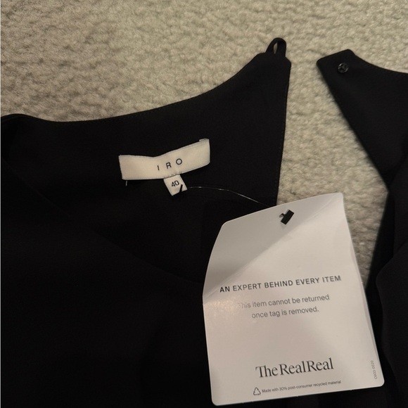 NWT Iro black dress (size 40/M) - Picture 4 of 4